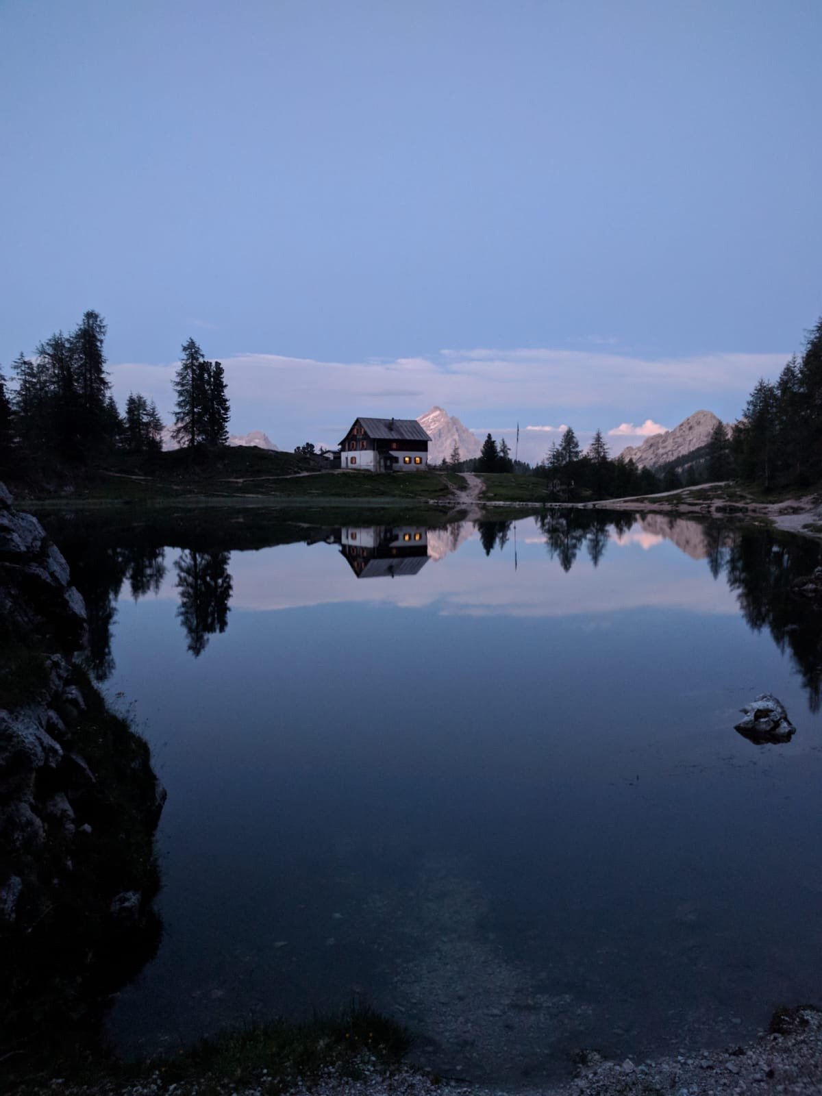 rifugio croda da lago veneto